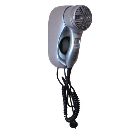 Ksitex F-1400 SC настенный фен для волос, серебро