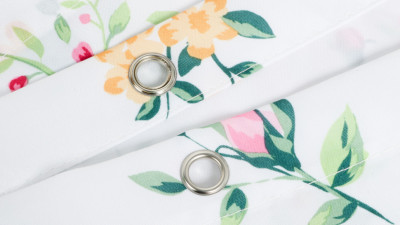 Штора для ванной Fixsen Design Flora (FX-1507), цвет белый