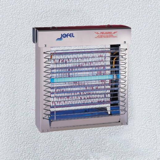 Jofel AJ22010 ловушка летающих насекомых электрическая, нержавеющая сталь