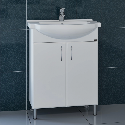 Тумба для умывальника напольная СаНта "Элеганс - 65" (под умывальник Элеганс 65)