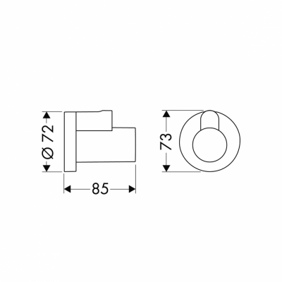 HANSGROHE 13950000 декоративная накладка