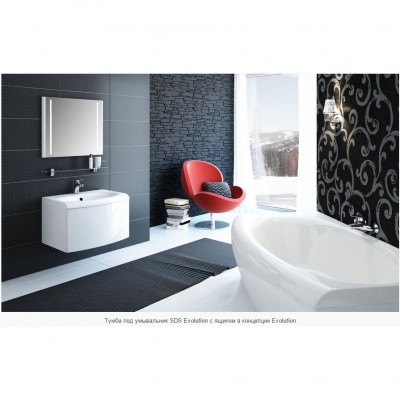 RAVAK Evolution X000000399 полка, стекло/хром