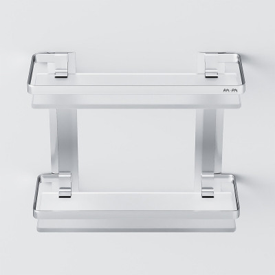 Стеклянная полка AM.PM Sense L A7455200 Серебристая