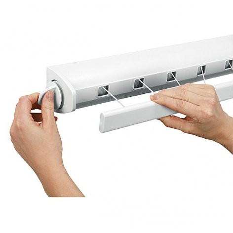 Brabantia 385728 сушилка для белья настенная, вытяжная, белая