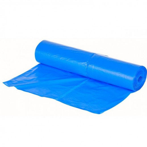 Мешки д/мусора (рул), 180л, 17 мкм, ПНД, 10 шт/рул, синий, 1/20