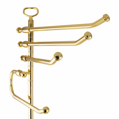 Стойка низкая для полотенец MIGLIORE Mirella 17346, золото