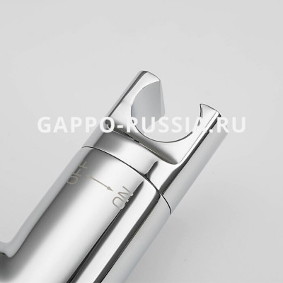 Термостатический смеситель с гигиеническим душем Gappo хром (G7290)