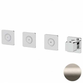 Смеситель термостатический для душа Remer Absolute AU99D3PKBXV, сталь