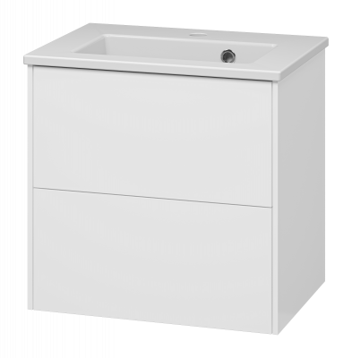 Тумба под раковину Brevita Toy 50 подвесная (TOY-09050-0102Я) белая