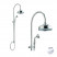 Nicolazzi Classic shower 5712WS CR 15 душевая стойка, хром
