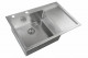 Zorg Inox RX-7851-L кухонная мойка, матовая сталь Zorg Inox RX-7851-L кухонная мойка 78 х 51 х 20 см, серебро (RX-7851-L)