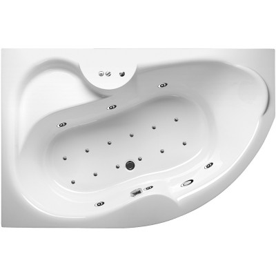 Ванна акриловая Vayer Azalia 170x105 L Гл000006728 без гидромассажа угловая