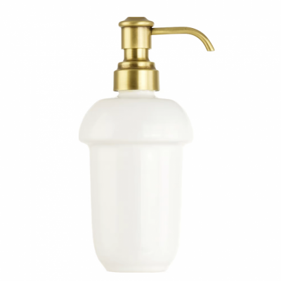 Дозатор в настенном держателе MIGLIORE Fortuna 31071, керамика/бронза