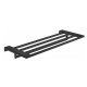 Полка для полотенец Rose RG1808H, черный (RG1808H)