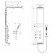 Hansgrohe Raindance Lift 27008400 душевая панель, белый/хром