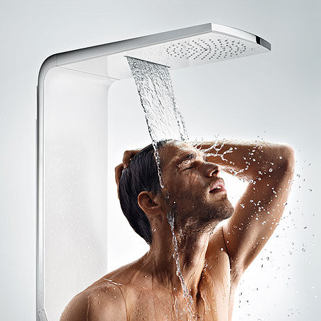 Hansgrohe Raindance Lift 27008400 душевая панель, белый/хром