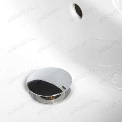 WasserKRAFT A024 донный клапан Push-up, хром