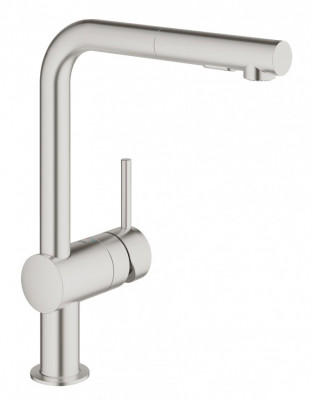 Смеситель для кухни GROHE Minta, суперсталь (30274DC0)