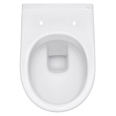 Чаша унитаза Roca Victoria Rimless подвесная 34639300Y овальная