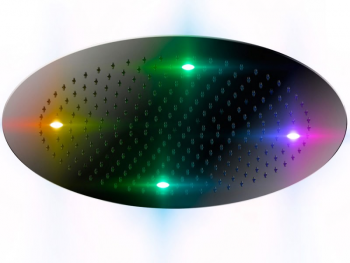 Otler Pearl PD52 круглый душ с подсветкой, 7 цветов, 52см