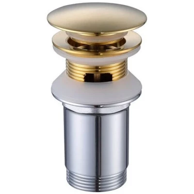 Донный клапан для раковины Caprigo Don 99-534-BRG золотой матовый