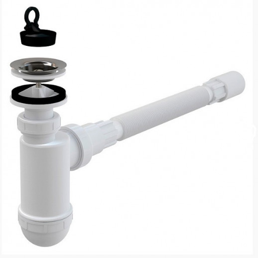 AlcaPlast  A41 Flexi сифон для раковины