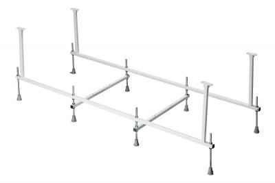 Акриловая ванна Santek Санторини 160х70 прямоугольная белая 1WH302494