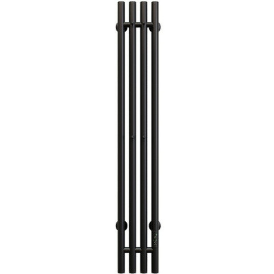 Полотенцесушитель электрический Aringa Токио 120x15 AR03016BL черный I-образные