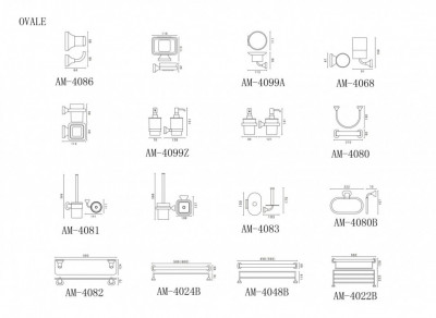 Мыльница Art&Max Ovale AM-E-4099A