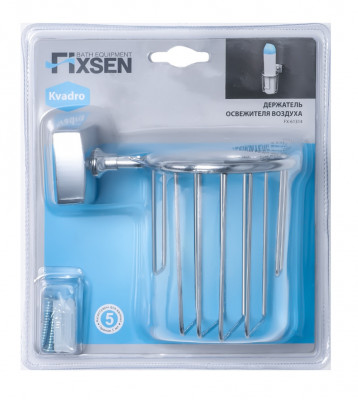 Держатель освежителя воздуха FIXSEN Kvadro (FX-61314), цвет хром