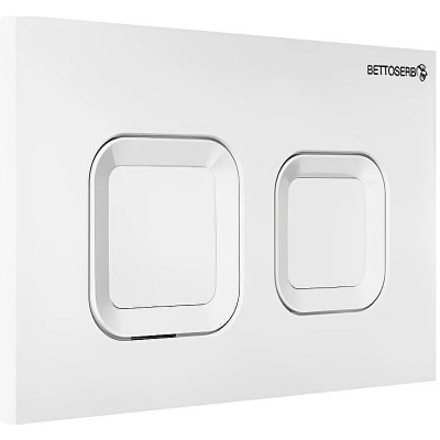 Клавиша смыва Bettoserb Sava Fix Slim Djerma 40006470 белая пластик