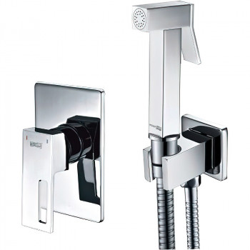 Гигиенический душ со смесителем WasserKRAFT Alme A15157 хром