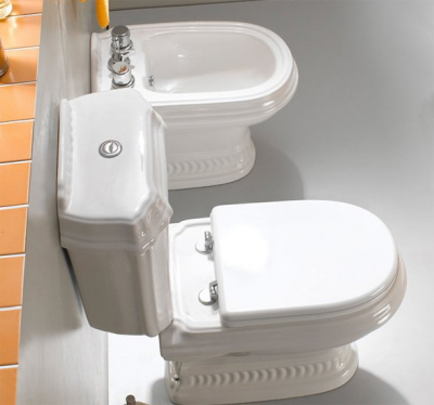 Cezares King Palace унитаз-компакт CZR-163-T чаша напольного унитаза + CZR-237-T бачок