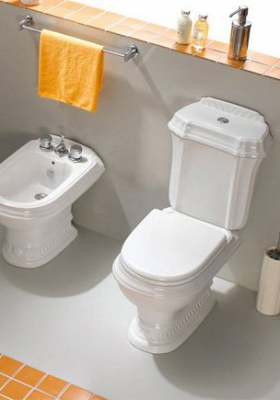 Cezares King Palace унитаз-компакт CZR-163-T чаша напольного унитаза + CZR-237-T бачок