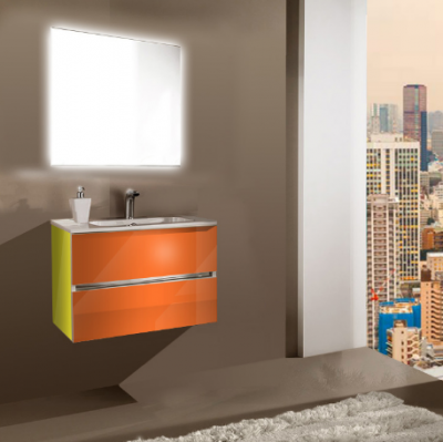 SanVit КУБЭ-2 тумба с раковиной 60 см