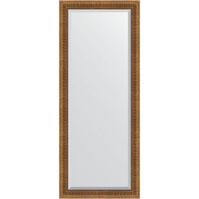Зеркало напольное Evoform Exclusive Floor 202х82 BY 6122 с фацетом в багетной раме Бронзовый акведук 93 мм