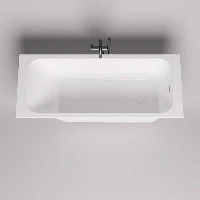 Ванна из искусственного камня Salini Orlanda Kit 180х80 102122M белая матовая прямоугольная