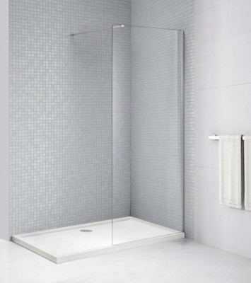 Душевое ограждение Cezares Liberta-L-1-90-C-Cr 90 x 195 см, стекло прозрачное, профиль хром