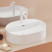 Раковина накладная Ravak Ceramic Slim Shelf O 55 XJX01155003 белая овальная