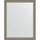 Зеркало настенное Evoform Definite 94х74 BY 3264 в багетной раме Виньетка состаренное серебро 56 мм  (BY 3264)