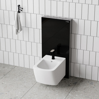 Пристенный модуль системы инсталляции для биде WasserKRAFT Naab 86 (86BDT.050.BL)