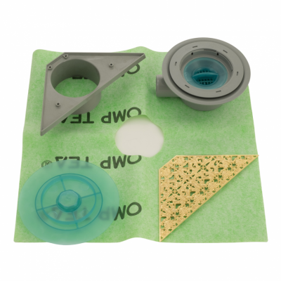 MIGLIORE Ricambi 24893 сливной угловой трап для душа, бронза