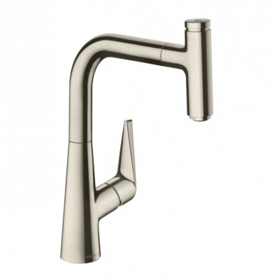 Высокий кухонный смеситель 72822800 Hansgrohe Talis Select (нерж. сталь)