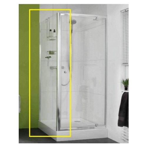 Huppe X0 620503.069.321 боковая стенка 90 см, стекло прозрачное