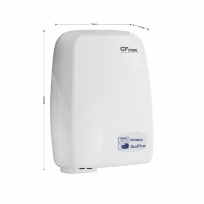  GFmark 6904 КОМПАКТ сушилка для рук 1200 Вт, белая