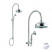 Nicolazzi Classic shower 5712WS CR 20 душевая стойка, хром