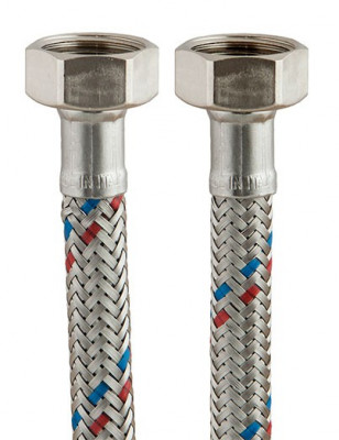 Подводка для воды Flexitaly DN 8 1/2" г-г (30см)