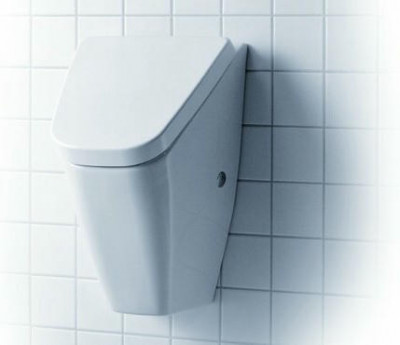 Писсуар Laufen Vila 8411410000001 белый фарфоровый писсуар, прямоугольный, скрытый подвод воды, австрийский дизайн