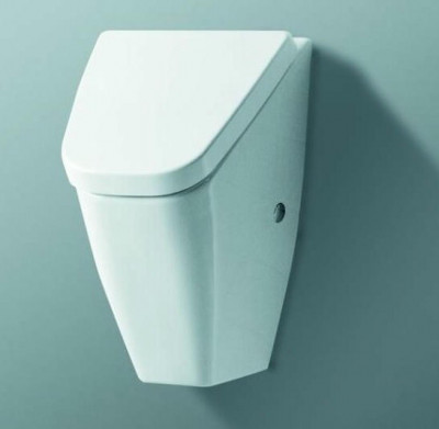 Писсуар Laufen Vila 8411410000001 белый фарфоровый писсуар, прямоугольный, скрытый подвод воды, австрийский дизайн