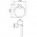 Кольцо для полотенец Haiba HB8304 (нерж сталь)